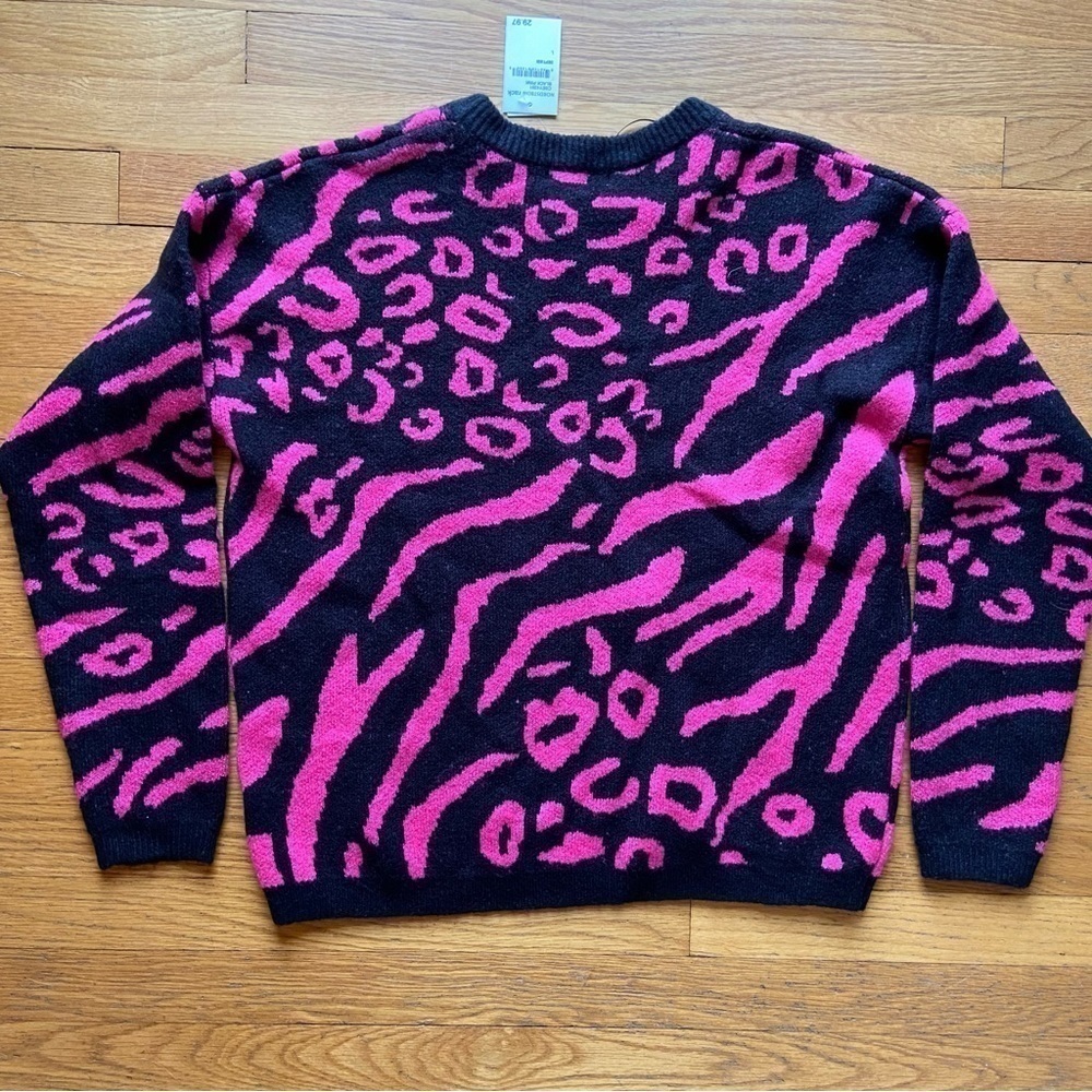 Elodie Mixed Animal Print Sweater - Picture 6 of 9